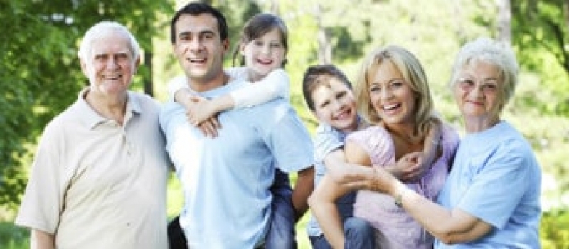 Happy Australian family visa